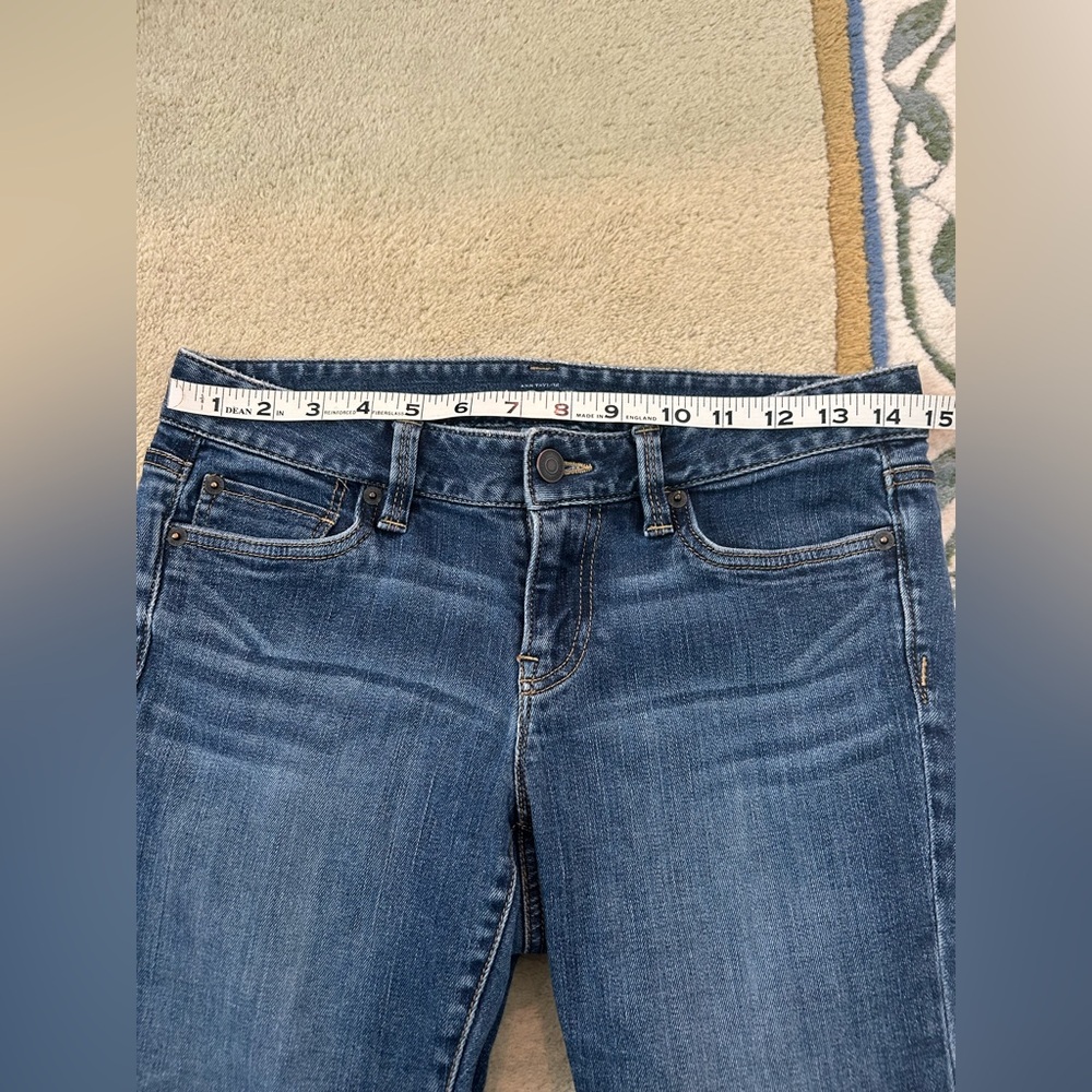 Ann Taylor Loft Women's Casual Cotton Blend Classic Sz 4P Modern Skinny Jeans - Picture 13 of 15